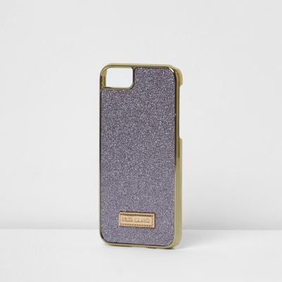 Purple glitter iPhone 6/7 case